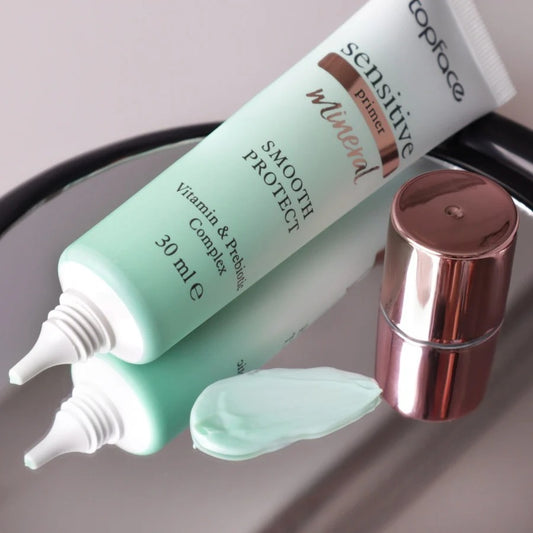 Topface Sensitive Mineral Primer – Pore Minimizer, Smooth Protect & Natural Radiance