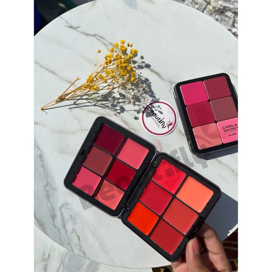 Colorme Carla Secret 12-Color Cream Blush Palette