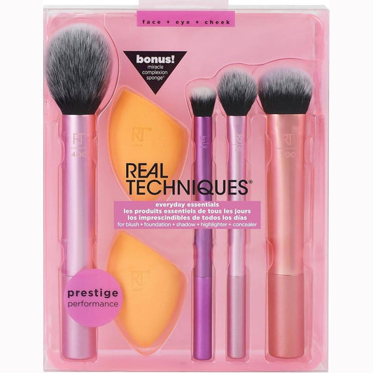 Real Techniques Everyday Essentials Makeup Brush Set