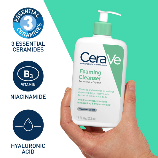 CeraVe Foaming Facial Cleanser – 236ml