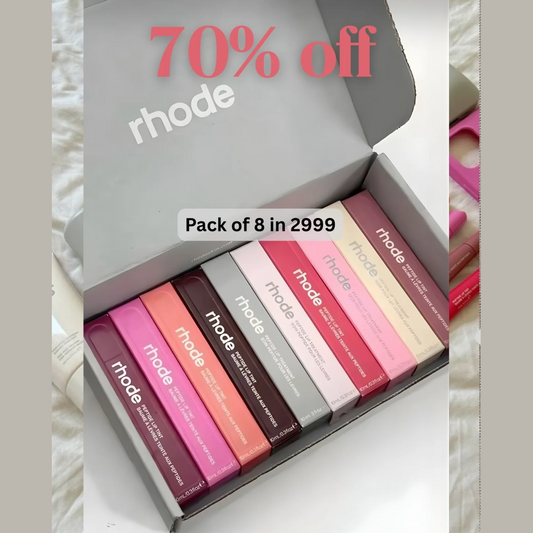 rhode Peptide Lip Tint – Pack of 8 | Hydrating Glossy Lip Color