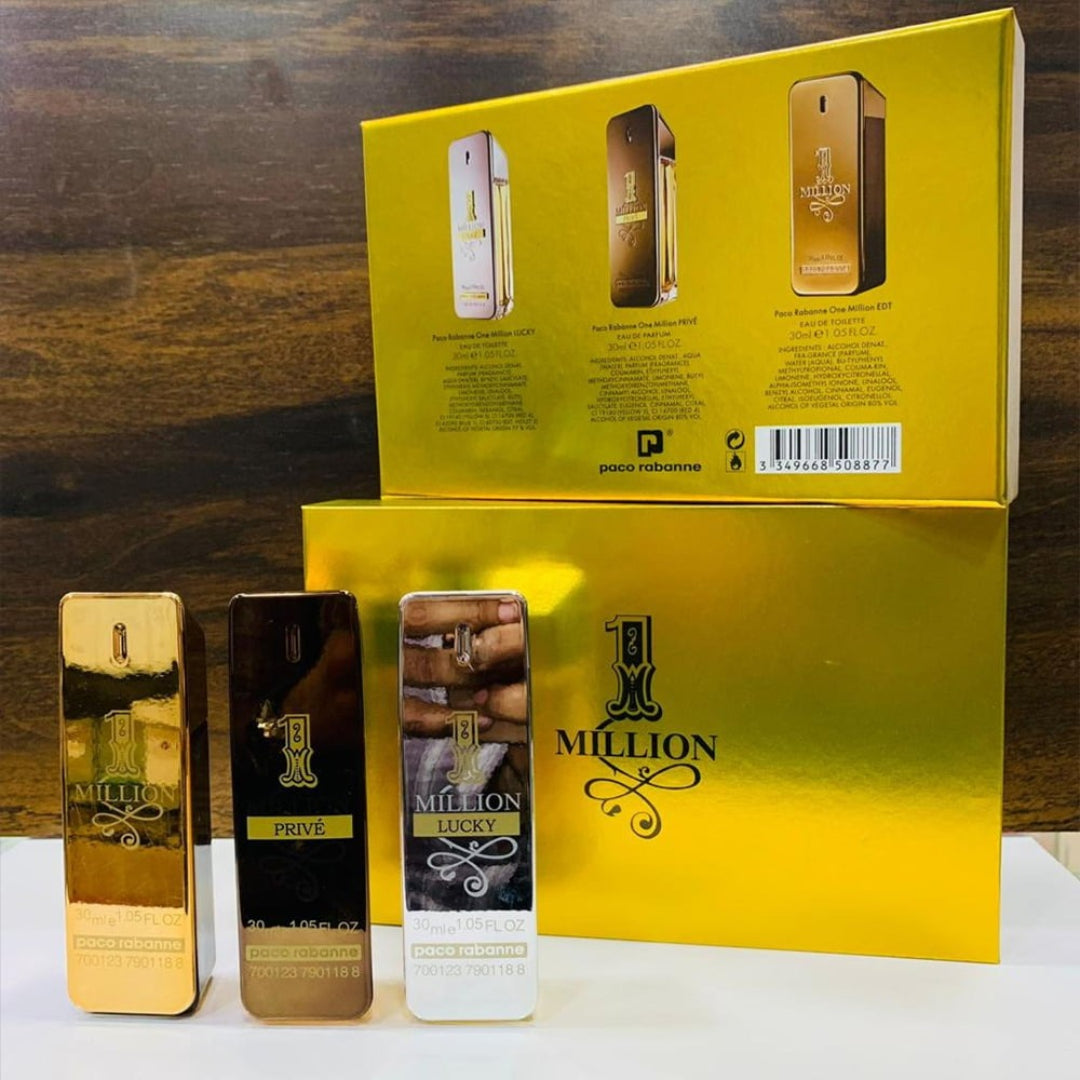 1 Million Mini Perfume Gift Set – 3 in 1  30ml