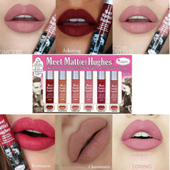 theBalm Meet Matt(e) Hughes Mini Liquid Lipstick Set – Vol. 6 (6-Piece Kit)