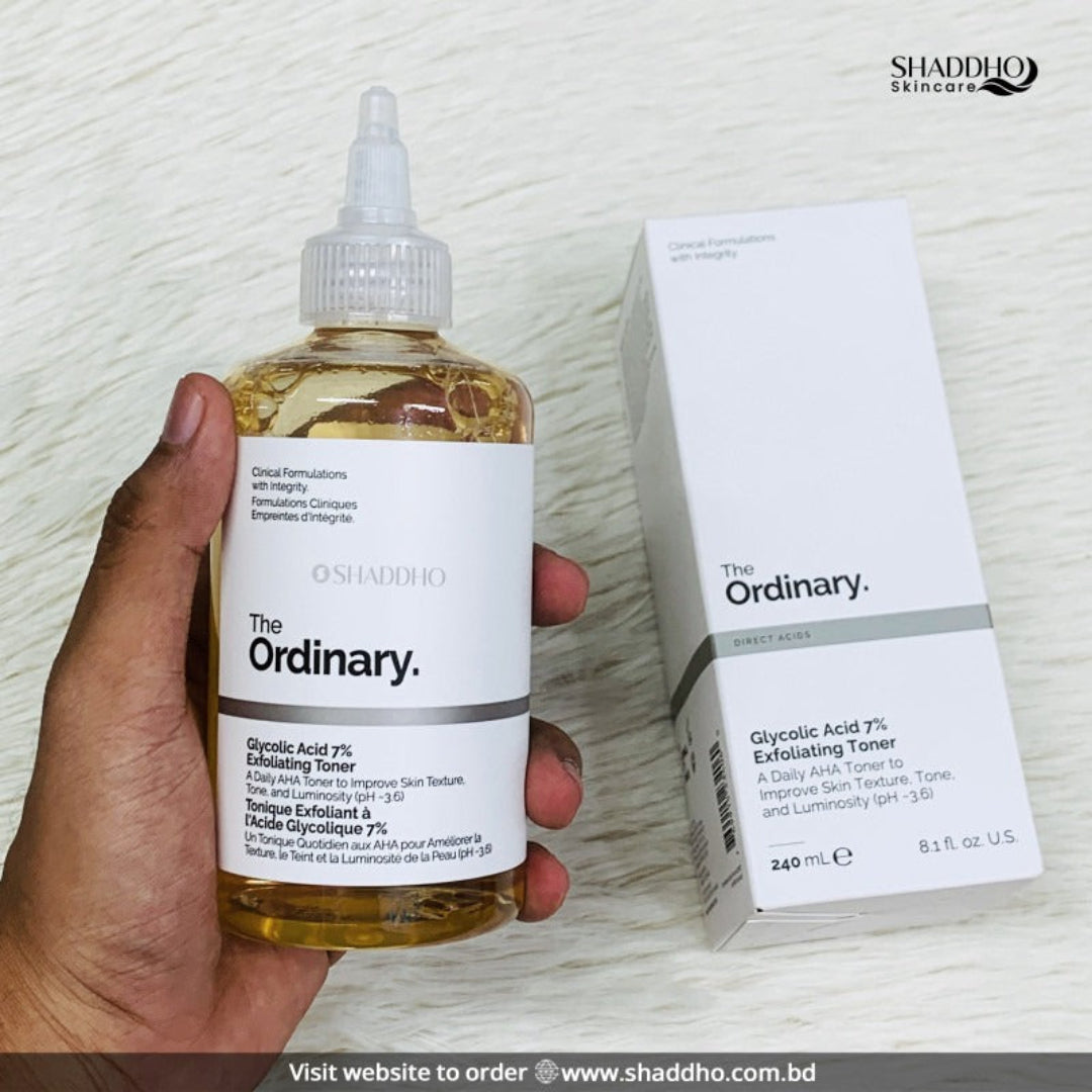 The Ordinary Glycolic Acid 7% Toning Solution – pH ~3.6 Exfoliating Toner
